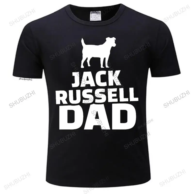 

new fashion t shirt men crew neck tees short sleeve Jack Russel Dad Cotton Brand summer T-shirt Men vintage Teeshirt for boys