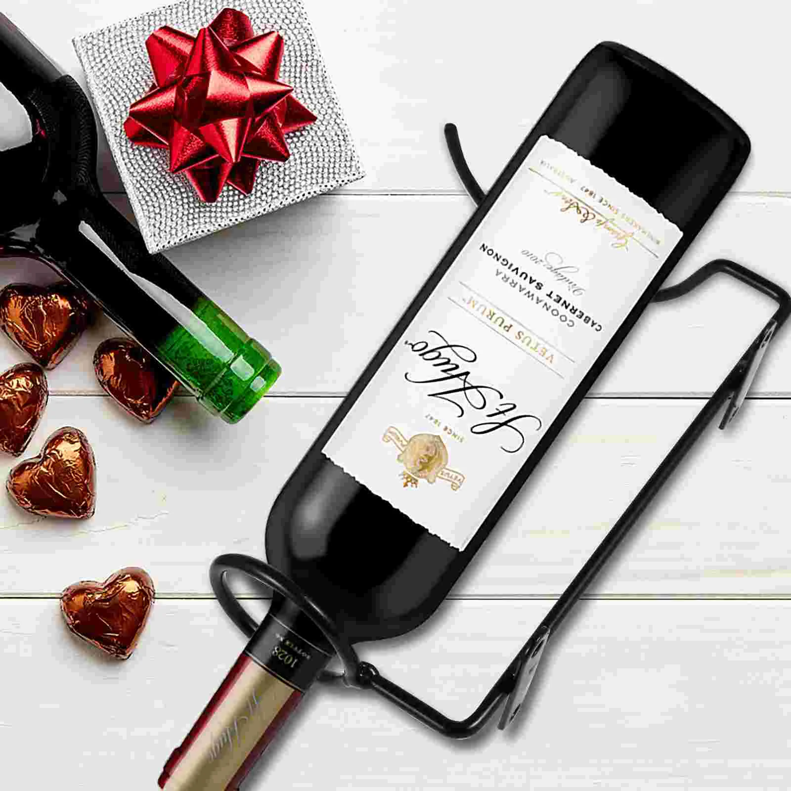 Органайзер для хранения держатель стойки подвесной тип черный кованый утюг