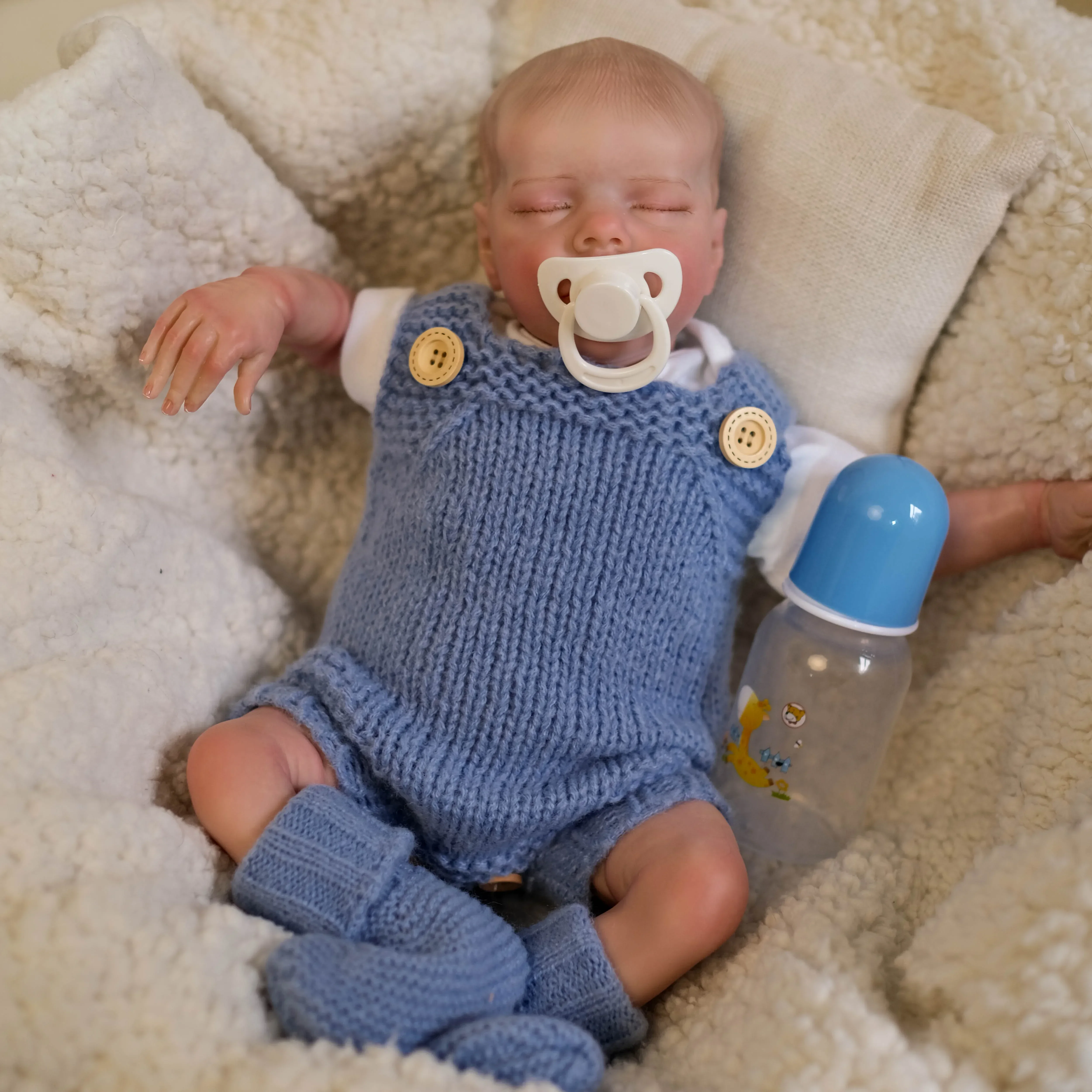 NPK 40 см мягкое тело Reborn TwinB кукла для маленьких мальчиков реалистичная