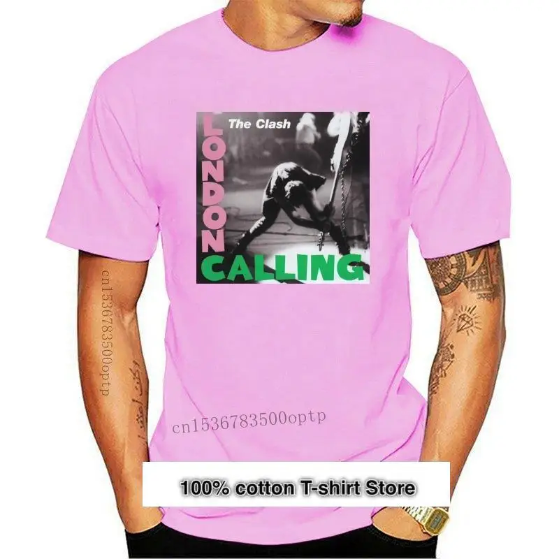 

Camiseta con licencia oficial de THE CLASH - LONDON CALLING, S-XXL de música, nueva
