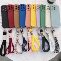 luxury carry wrist strap tpu silicone phone case for apple iphone 12 11 pro max 13 mini xs x xr 8 7 plus se2020 hand band cover