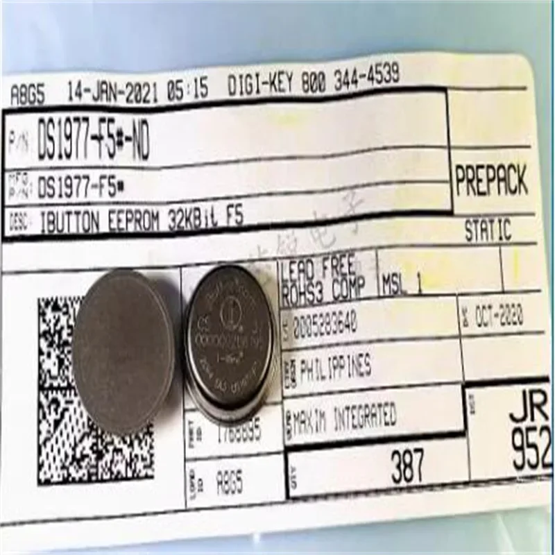 DS1977-F5 # MAXIMIBUTTON EEPROM 32KBit F5 Оригинал Аутентичный