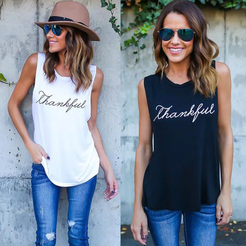 

Printed T Shirt Summer white sleeveless Shirt 90s Fashion Women Grunge Art T Shirt Aesthetic