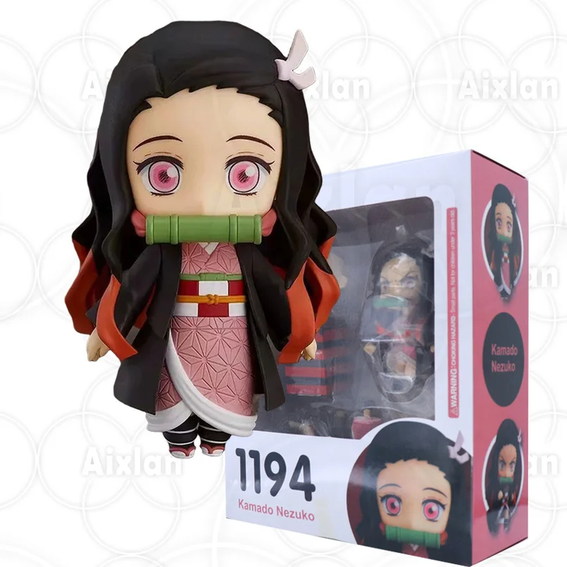 

10 Cm Q.ver Demon Slayer Anime Figure #1194 Kamado Nezuko PVC Action Figure Tanjirou Figurine Collectible Model Toys Kid Gifts