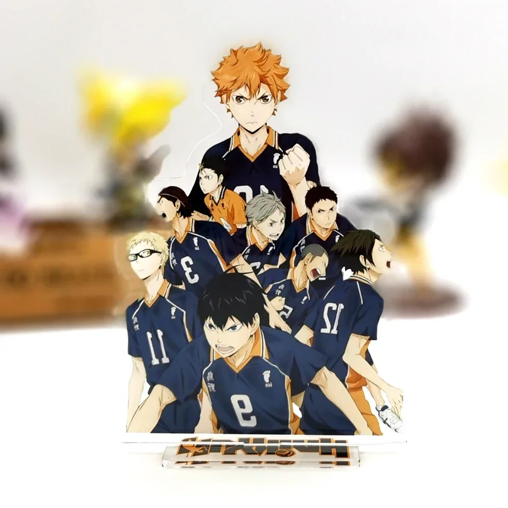 Karasuno Aoba Jousai Nekoma High School Kozume Oikawa Hinata акриловые статуэтки украшение стола торт