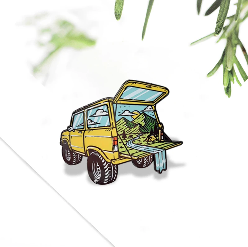 Эмалированная заколка для пеших прогулок ботинок походов