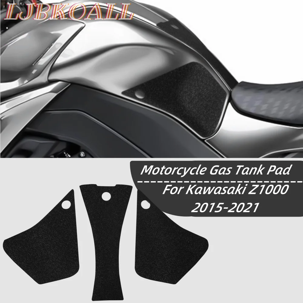 Z 1000 Pad di trazione con impugnatura del serbatoio per Kawasaki Z1000 2015-2021 2020 2019 2018 2017 2016 protezione laterale del ginocchio della decalcomania del Gas del motociclo
