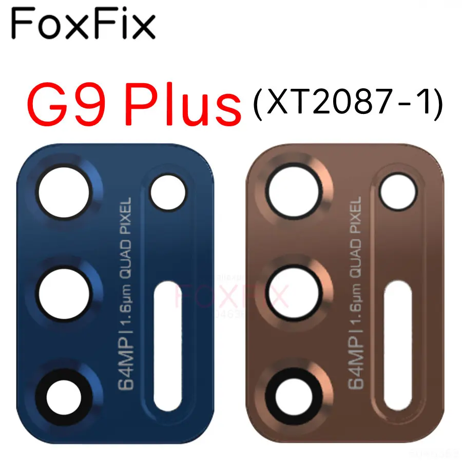 

Стекло для камеры FoxFix для Motorola Moto G9 Plus, замена стеклянной крышки объектива задней камеры с клейкой основой