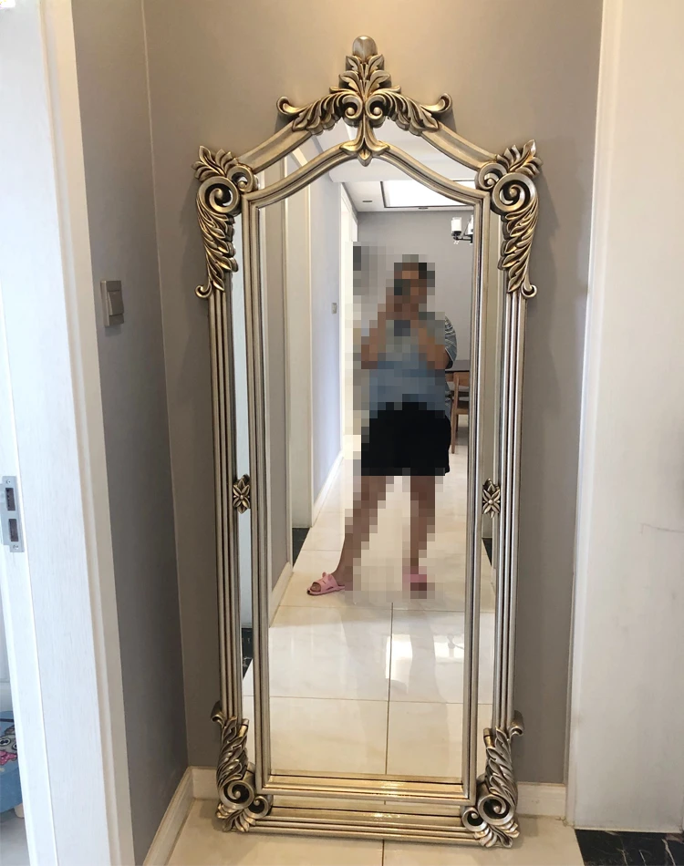 Роскошное зеркало для смены обуви стрижка красота подвесное прихожей магазина