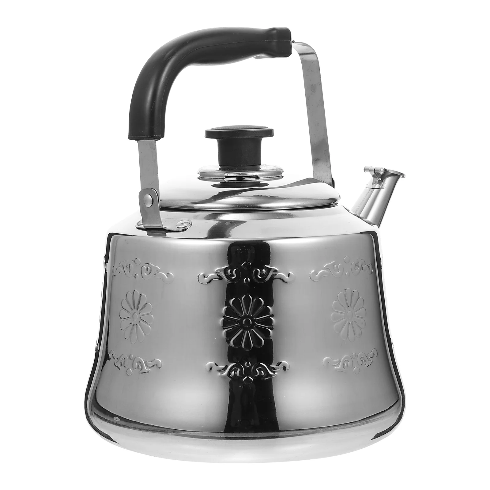 

Whistling Kettle Stainless Steel Teapot Stove Safe Teapot Camping Kettle Stovetop Tea Kettle Pot