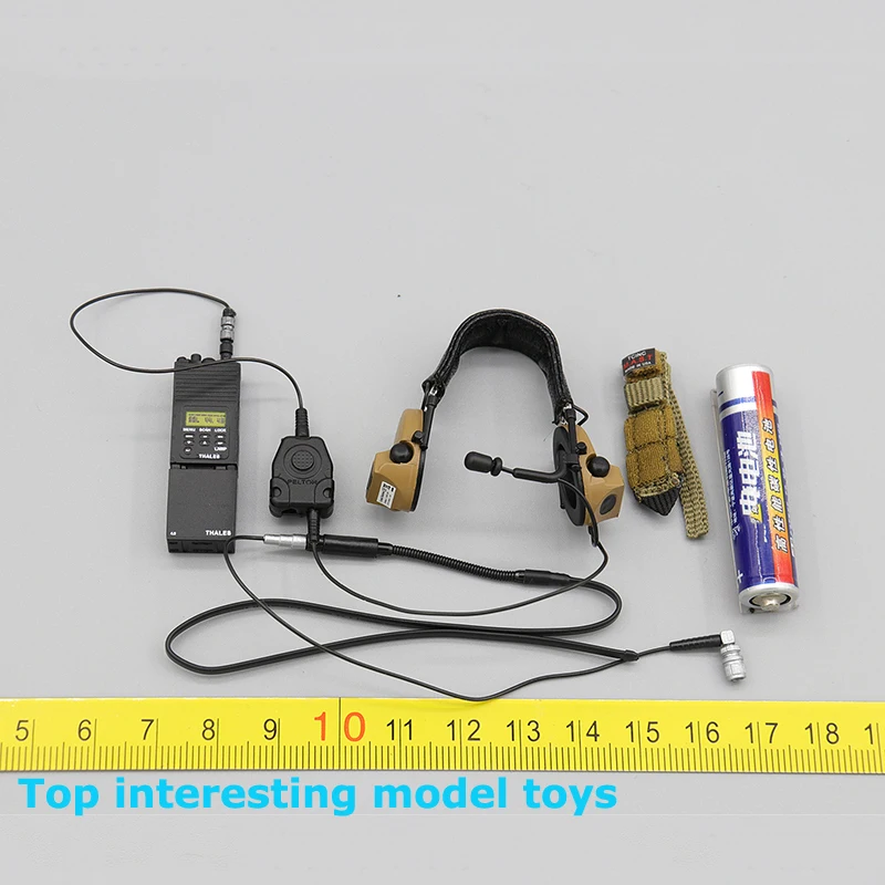 

1/6 Scale 26043B Marine Corps Earphone and Communication Device Model for 12 Inch Action Body DIY Accessories