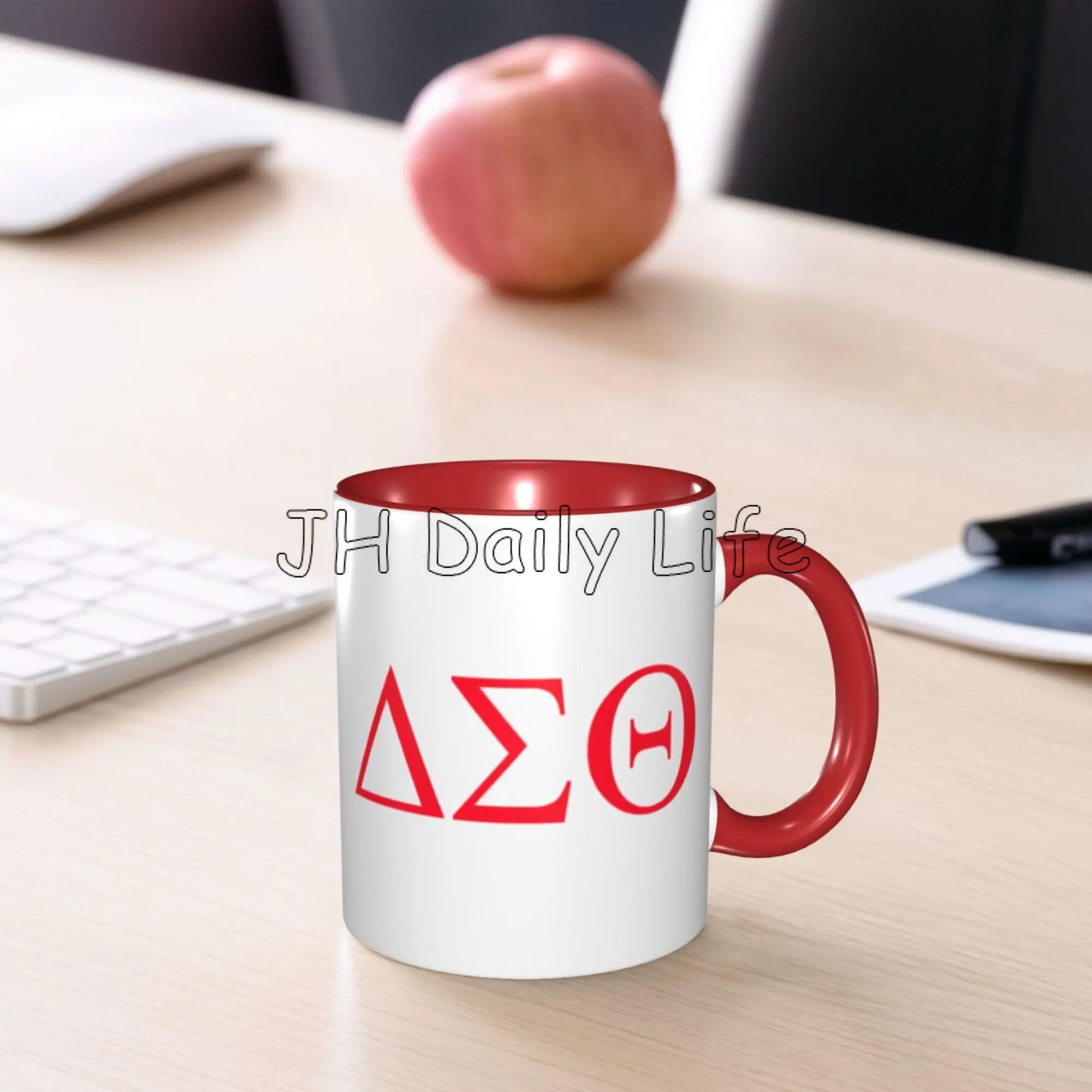 Керамическая чашка Delta Sigma Theta Sorority для женщин и девушек, 11 унций, экологически чистая кофейная чашка, персонализированная чашка для чая, какао, молока (art.: 3920c79fb03bb) - 3920c79fb03bb