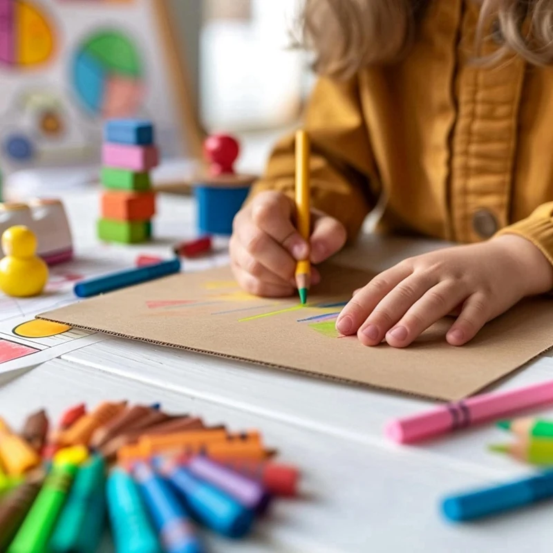 Картонные листы BEAU с гофрированным покрытием A4 толстые/тонкие картонные вставки