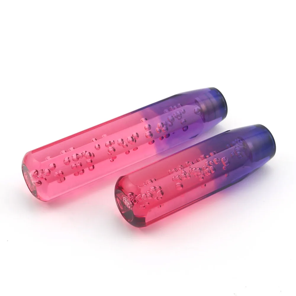 Ручка переключения передач автомобильная рычаг прозрачный пузырьковый