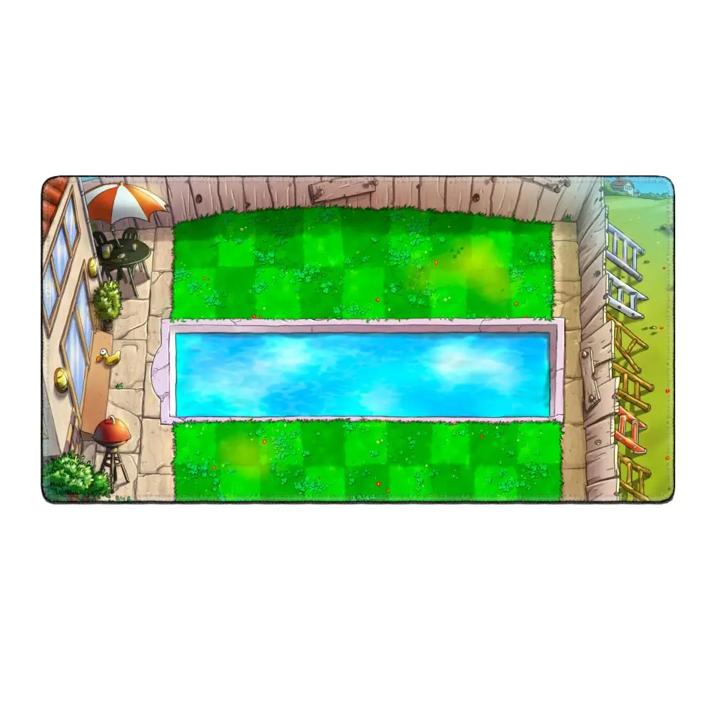 Фото Коврик для мыши PVZ MAPS Tapetes de Mesa Teclado, Borracha Kawai, Tapete de Mesa Antiderrapante, XXL90x40 см Коврик для мыши №4
