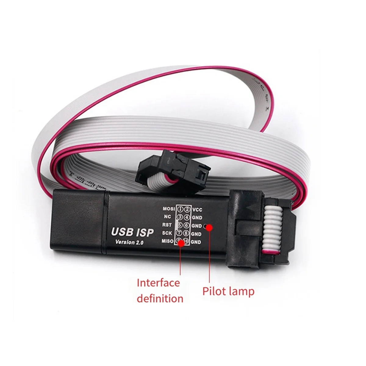 Фото USB ISP USBISP USBASP ASP программатор для 51 AVR WIN7 64 №3