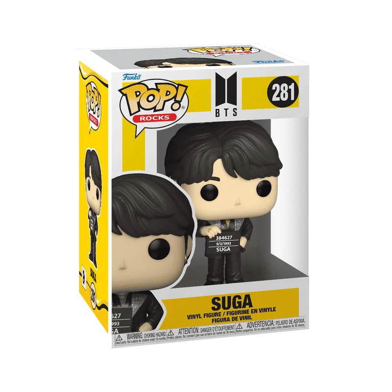 Коллекционная фигурка коллекционная Funko Pop BTS SUGA