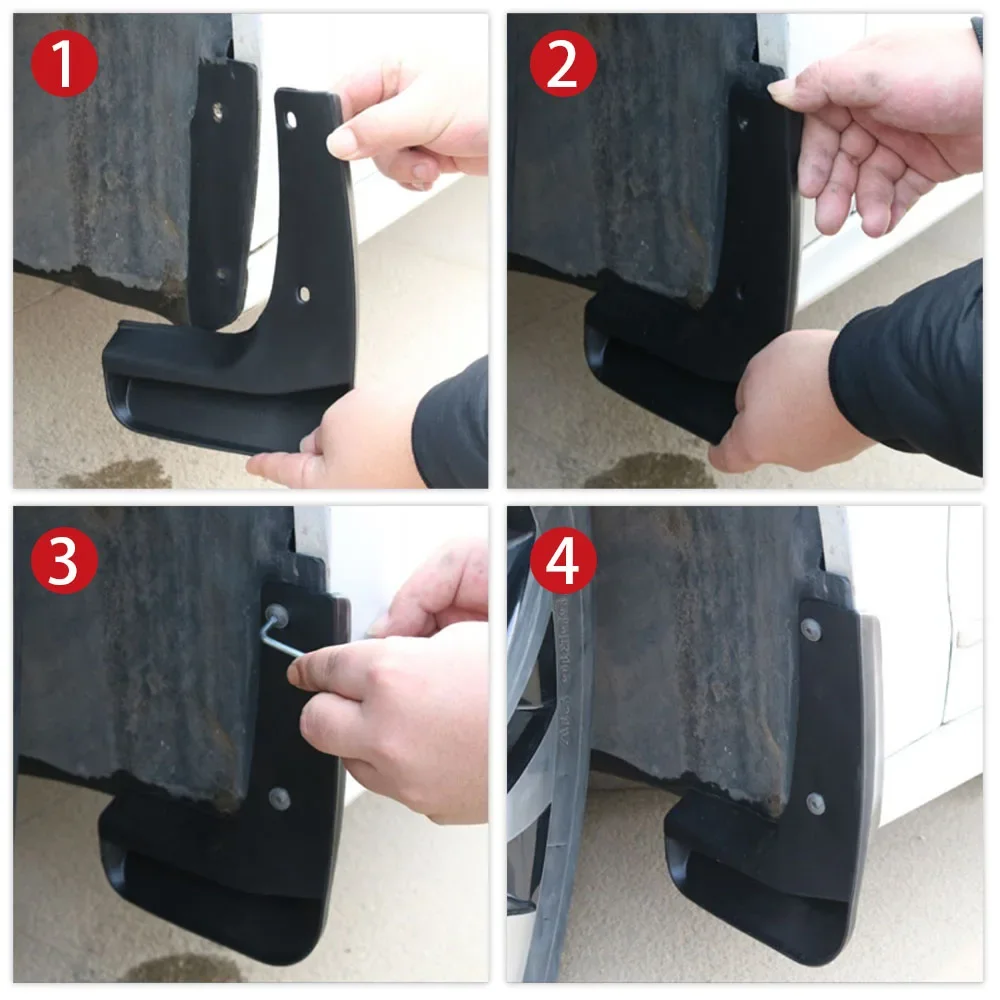 Автомобильные брызговики для Ford F150 2009 ~ 2016 2017 2018 2019 2020 модные набор стайлинга