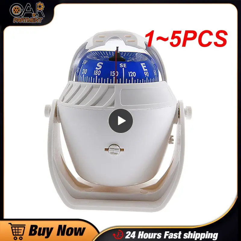 

1~5PCS Light Electronic Navigation Compass for Sea Marine Boat Ship Car Auto