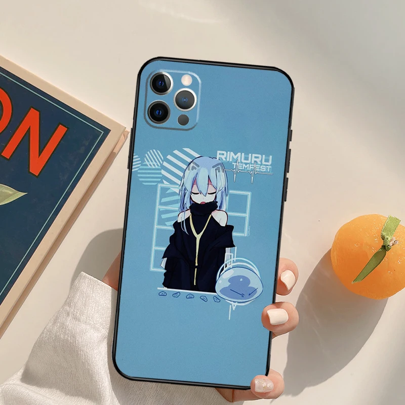 Tensei Shitara Slime Datta Ken Rimuru чехол для iPhone 15 14 13 12 11 Pro Max XS XR X Mini 7 8 Plus SE 2022 Fundas |