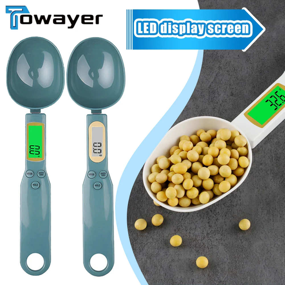 

Электронные кухонные весы со светодиодной подсветкой, 500 г, 0,1 г