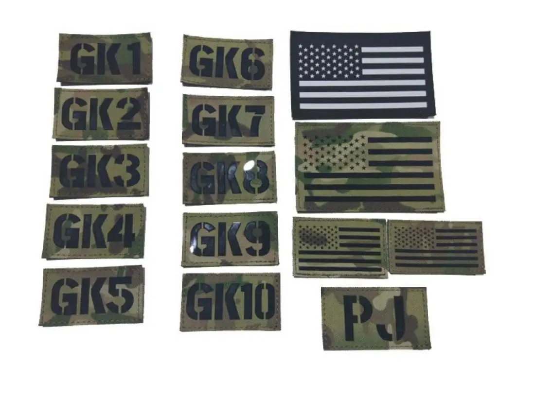 

The Seal Call Sign Sticker Gk Armband Tacp Cloth Sticker Clothes Sticker Pj Hook and Loop Sticker