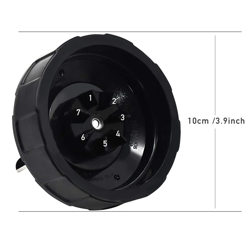 8X7 Fins Ninja запасные части для лезвий блендера лезвия экстрактора Nutri Auto Iq Bl682-30 Bl642-30