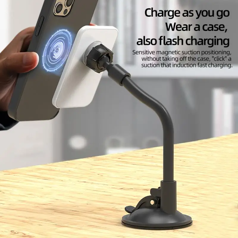 

Magnetic Car Charger Wireless Car Charger Car Air Vent Holder Wireless Charger Stand Fast Charging Universal 15w Automatic