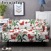 elastic sofa cover for living room 1234 seater flowers print couch covers dust proof washable stretch slipcover