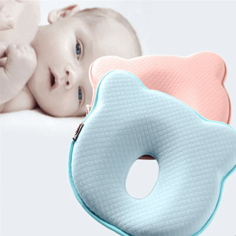

Newborn Baby Pillow Soft Infant Nursing Prevent Flat Head Memory Foam Cushion Shaping Pillow Sleeping Positioner Protect