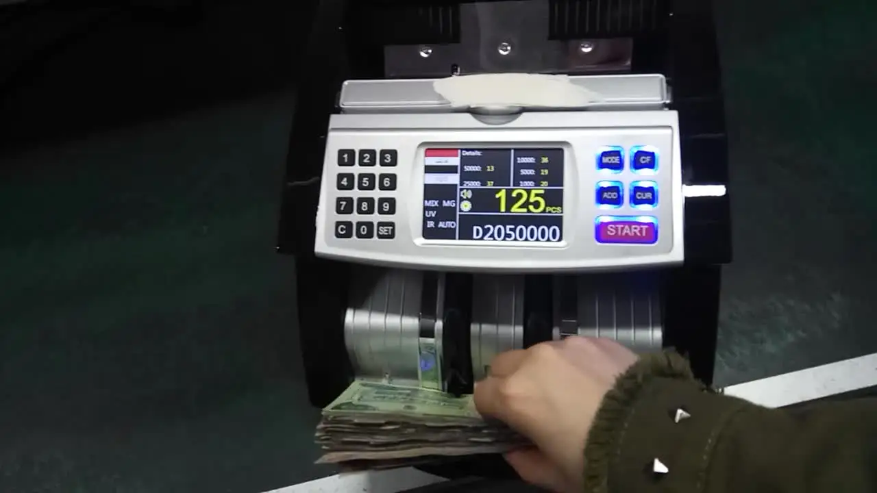 

IQD Iraqi Dinar Money Checking Machine Banknote Counter