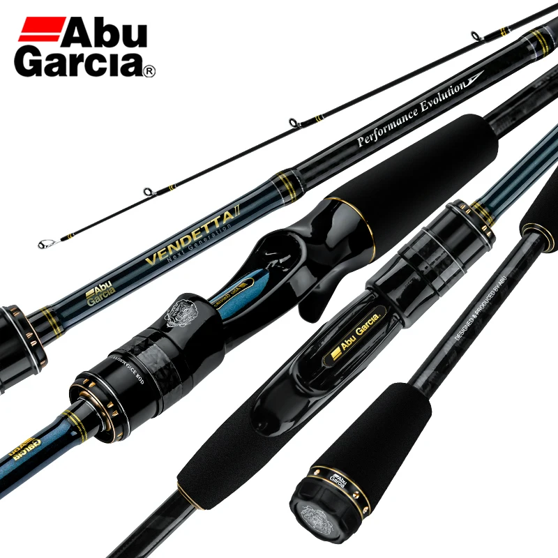 

New ABU GARCIA VENDTTA II Lure Fishing Rods1.98-2.44m L ML M Power Full FUJI Parts Long Distance Spinning Casting Rod For Bass