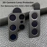 for samsung galaxy s22 ultra camera lens protectors camera metal ring case glass for samsung s 22 s22 plus s22ultra lens cover