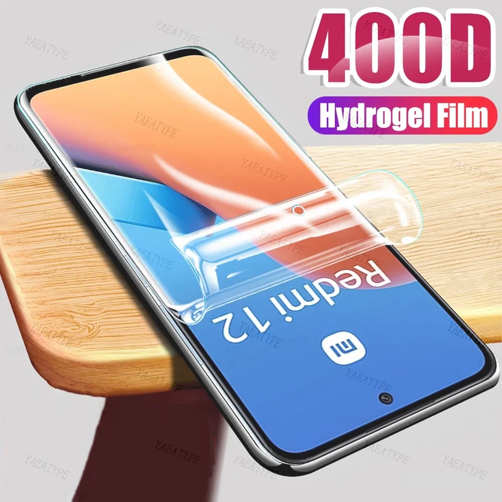 

Hydrogel Film For Xiaomi Poco M6 Pro Redmi 12 Screen Protector Film