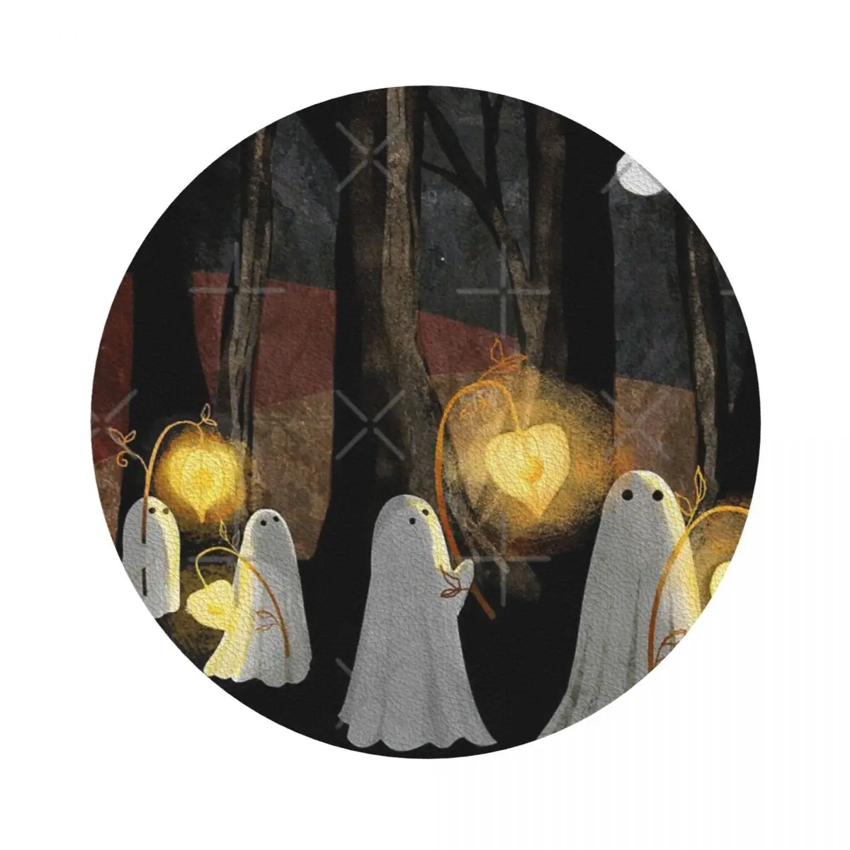 

Подставка Ghost парад, Кожаная подставка, четырехсекционная трендовая подставка для бара и офиса, несколько стилей