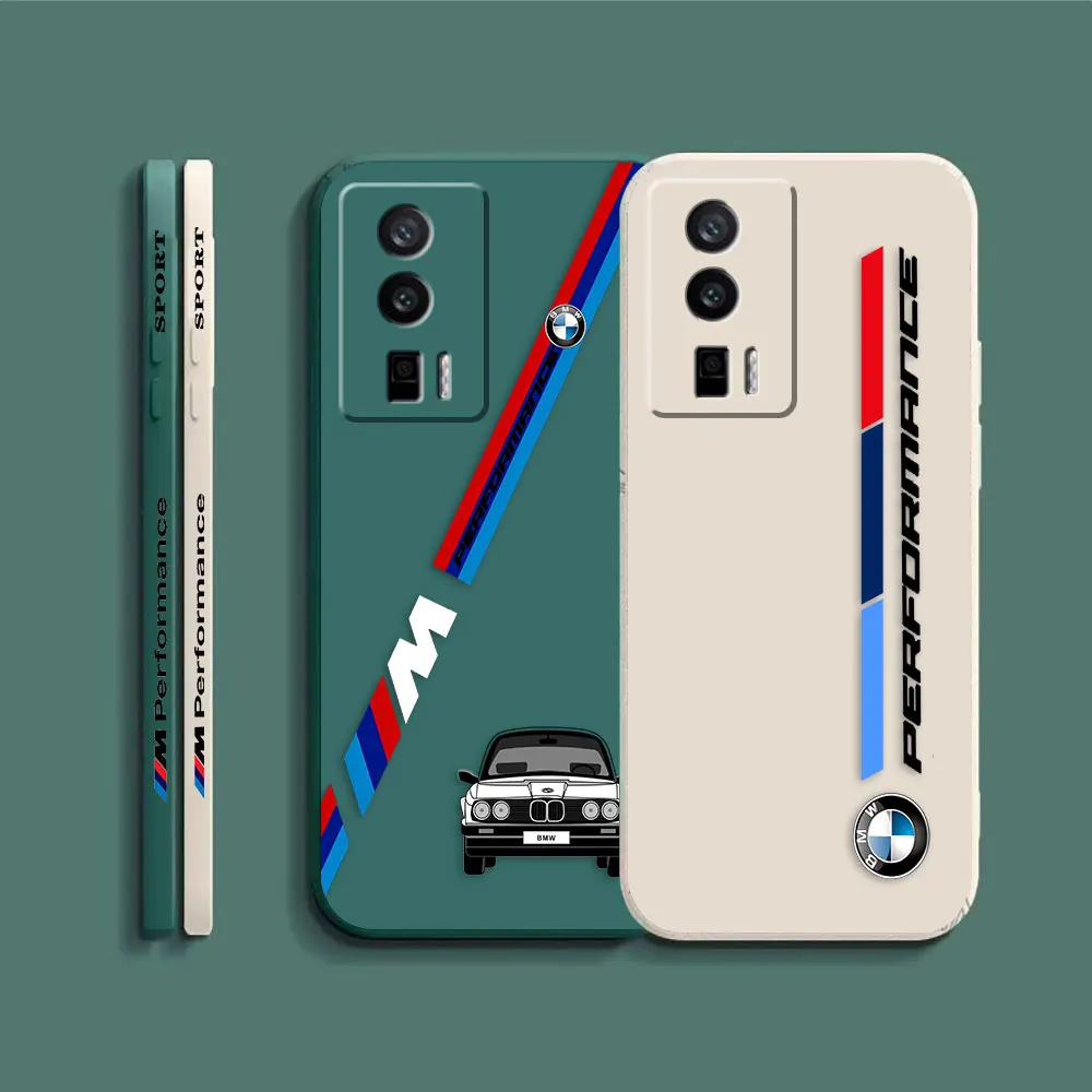 Case For Redmi K60E K60 K50 K40S K40 K30 K20 12C 10C 9A 9 10X 10A 10 Pro 4G 5G Gaming Case Shell Simple Luxury Sports Car B-BMW