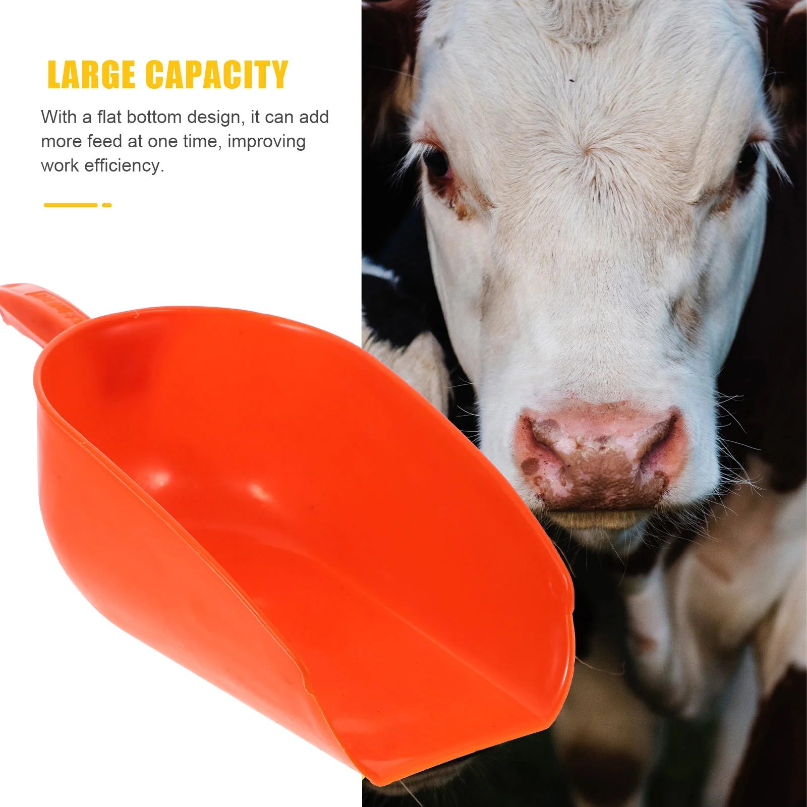 Ковш для корма животных многоразовая пластиковая еда кормления домашнего скота