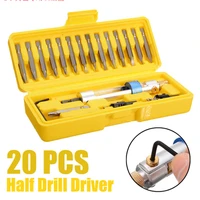 new swap drill bit kit torx bits for screwdriver set flip drive half time drill driver swivel head hex precision driving repair