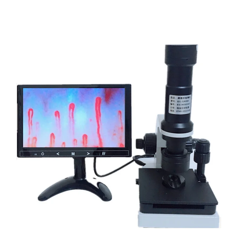 

Wholesale Portable LED Display NailFold Video Capillaroscopy Microcirculation Blood Capillary Microscope