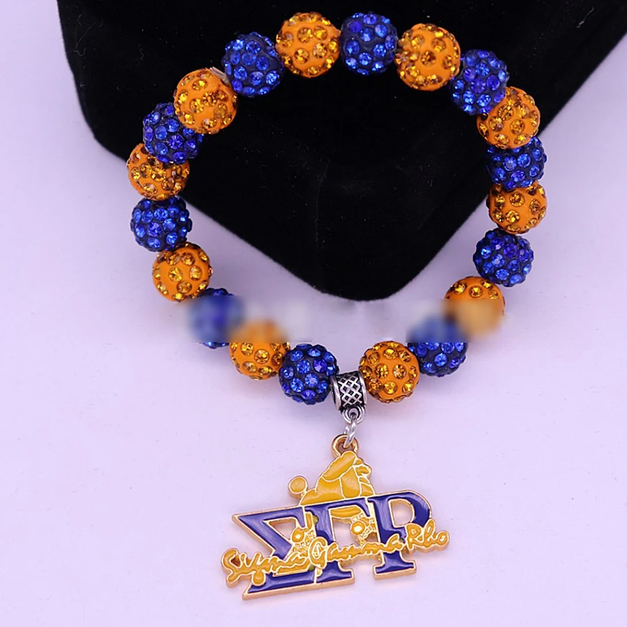 

Sigma Gamma Rho Fashion stretch line bead bracelet