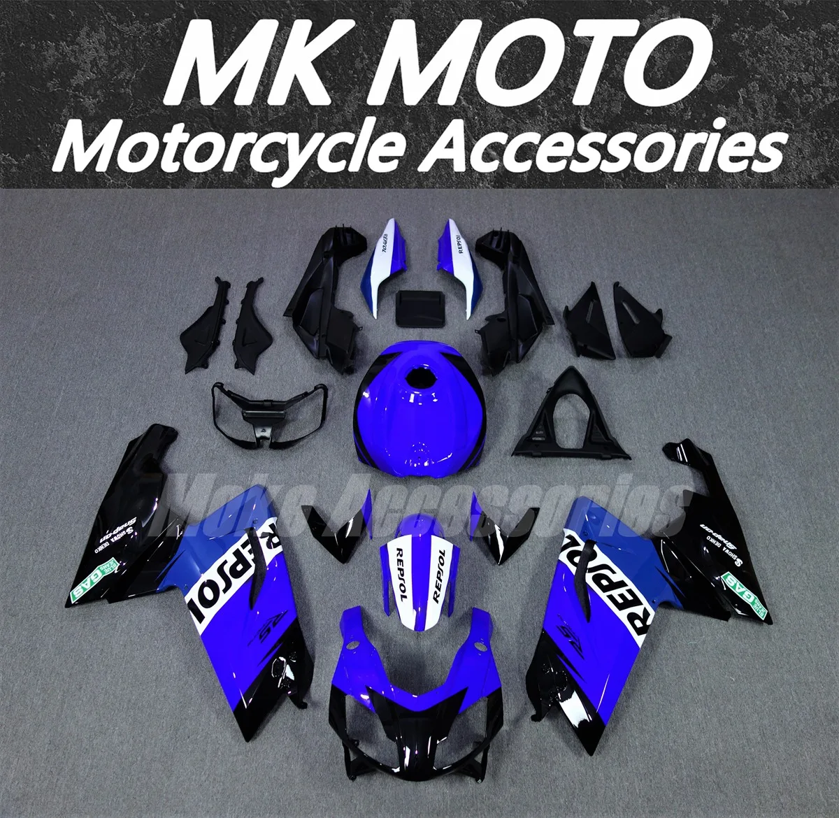 Комплект обтекателей для мотоцикла подходит Aprilia Rs125 2006 2007 2008 2009 2010 2011 комплект