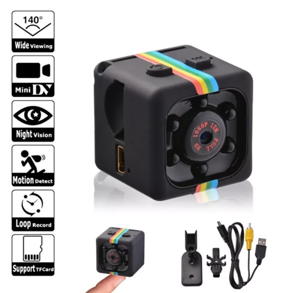 

SQ11 Mini Camera 1080P Sensor Night Vision Camcorder Motion DVR Micro Camera Sport DV Video small Camera cam SQ 11