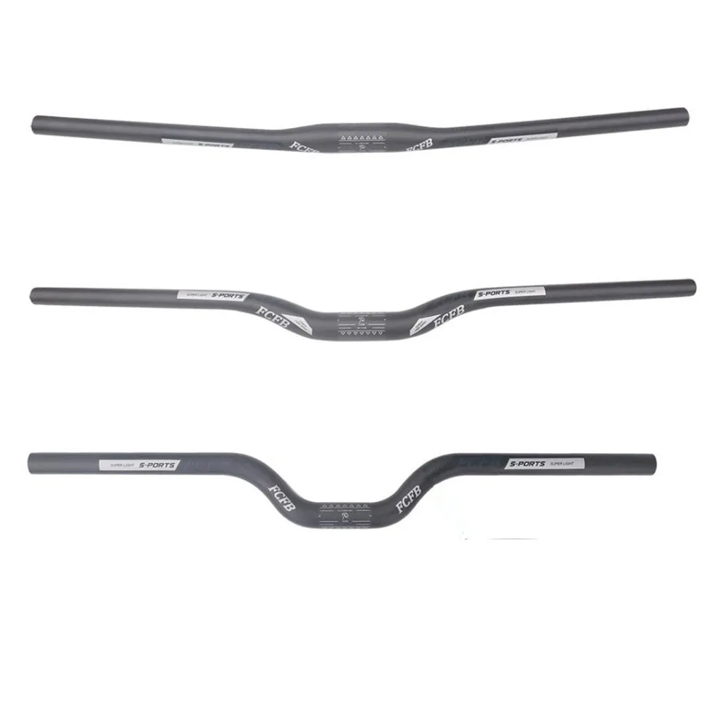 

3k carbon handlebar Carbon Fiber matt glossy MTB Handlebar Bicycle Handlebar 31.8mm 25.4mm Carbon Mountain Bike cycling parts