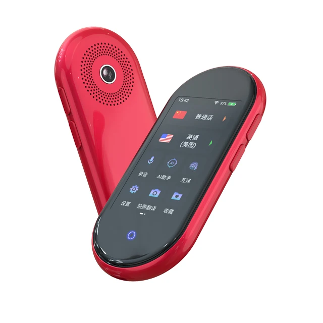 portable pocket instant Real Time offline voice translator 109 language simultaneous translation equipment