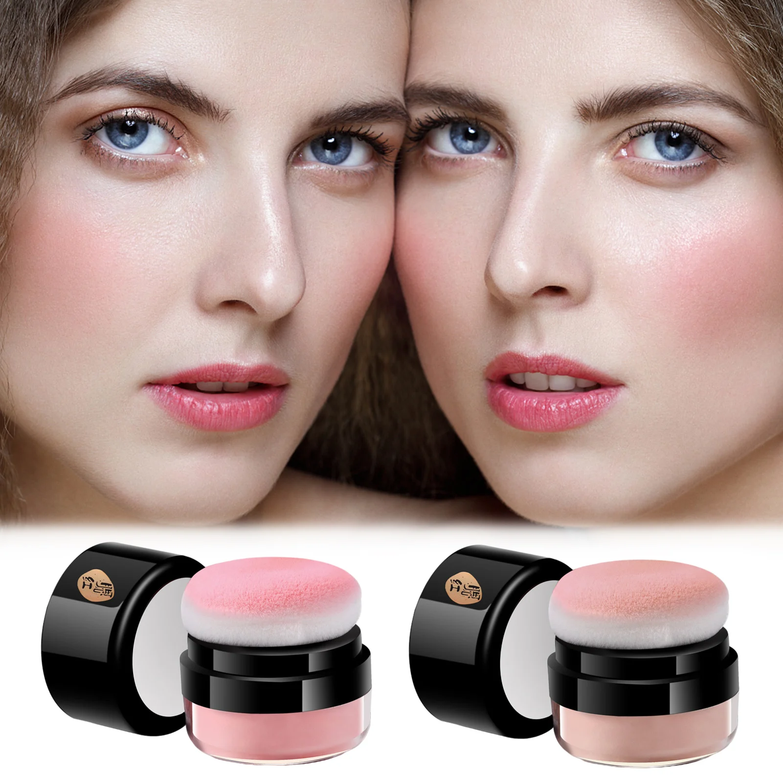 

Soft Face Air Cushion Blusher Powder Cheek Rouge Nourishing Nude Makeup Brightening Complexion Repair Cosmetics Maquiagem New