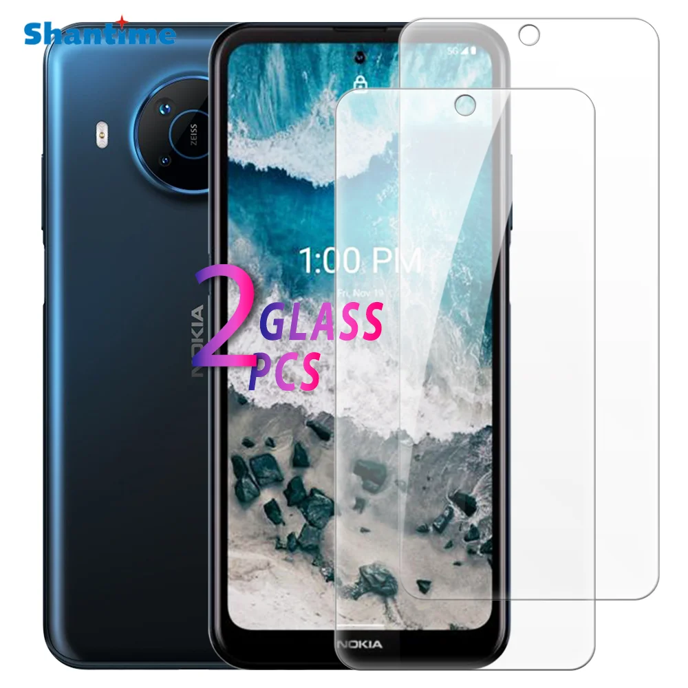 

(2 Pack) For Nokia X100 Tempered Glass Protective Screen Protector Phone Cover Film