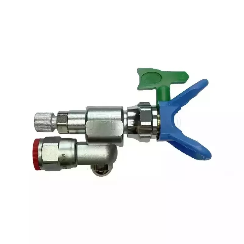 

NEW2023 CleanShot Valve Set With Tip Shut-off Value 287030 Airless Spray Adapter Joint For High Pressure Spray Gun