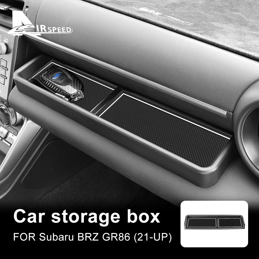 

Car Organizers For Subaru BRZ Toyota GR86 2021 2022 2023 Co-Pilot Glove Box Storage Tidying Phone Storage Box Accessories