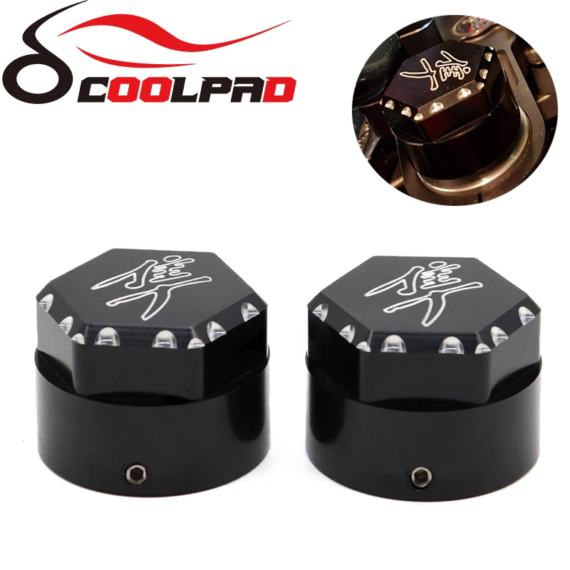

Motorcycle Front Fork Cap Covers Shock Absorber Parts For SUZUKI GSX 1300 R HAYABUSA 2008-2020 Motocross Amortecedor Accessories