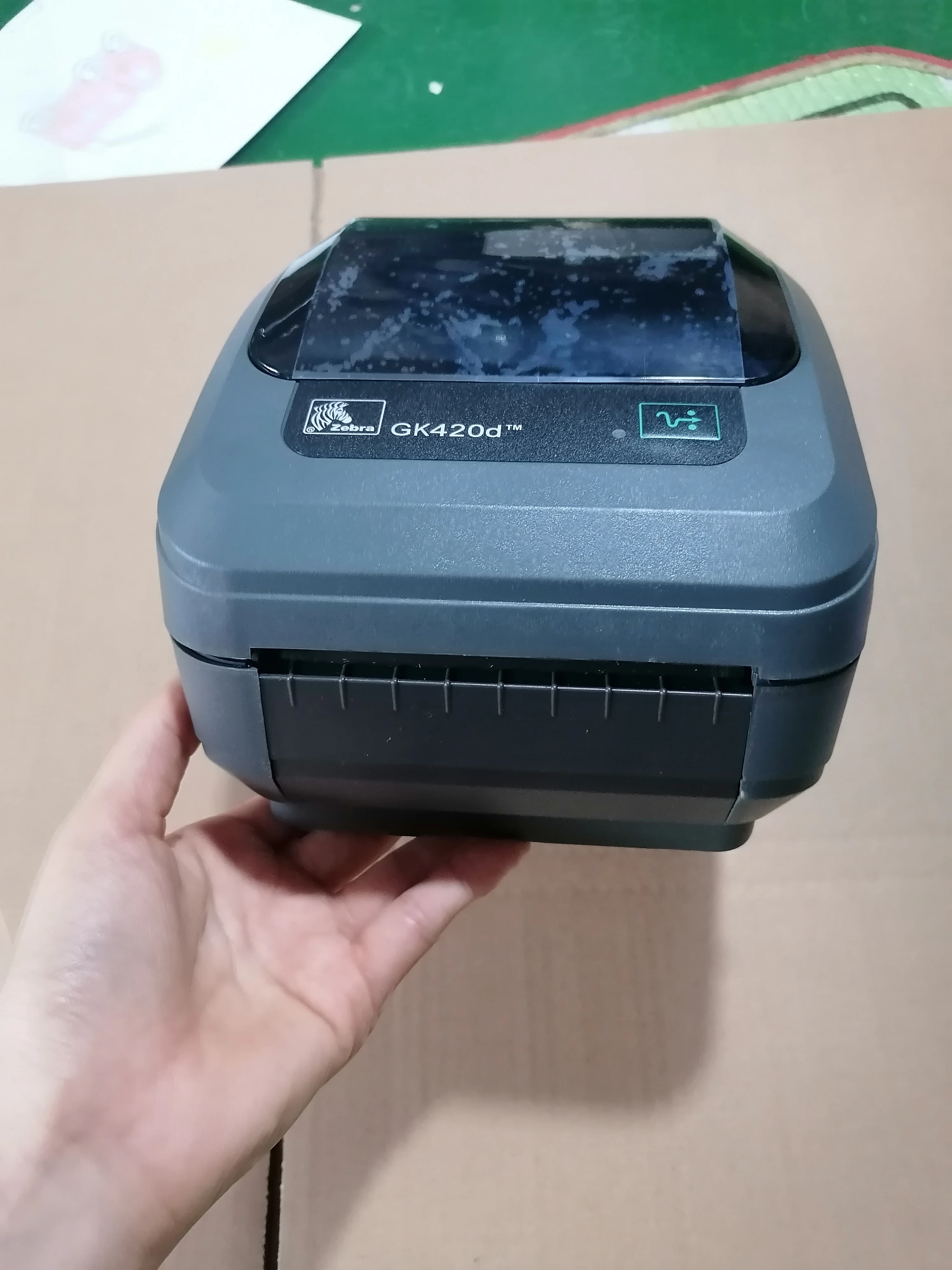 Принтер ZEBRA 9 In New zebra GK420d для печати этикеток с интерфейсом USB и параллельным
